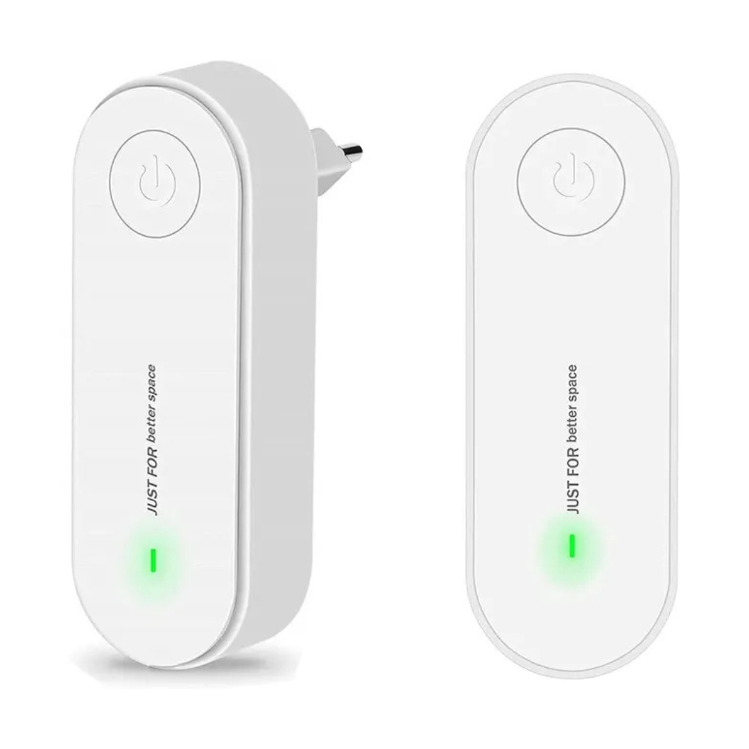 Prise Anti-Moustique Ultrason Design - Lot de 2