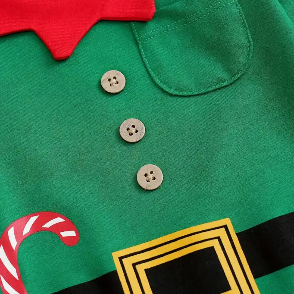 Grenouillère Bébé Noël et Bonnet - Grenouillère