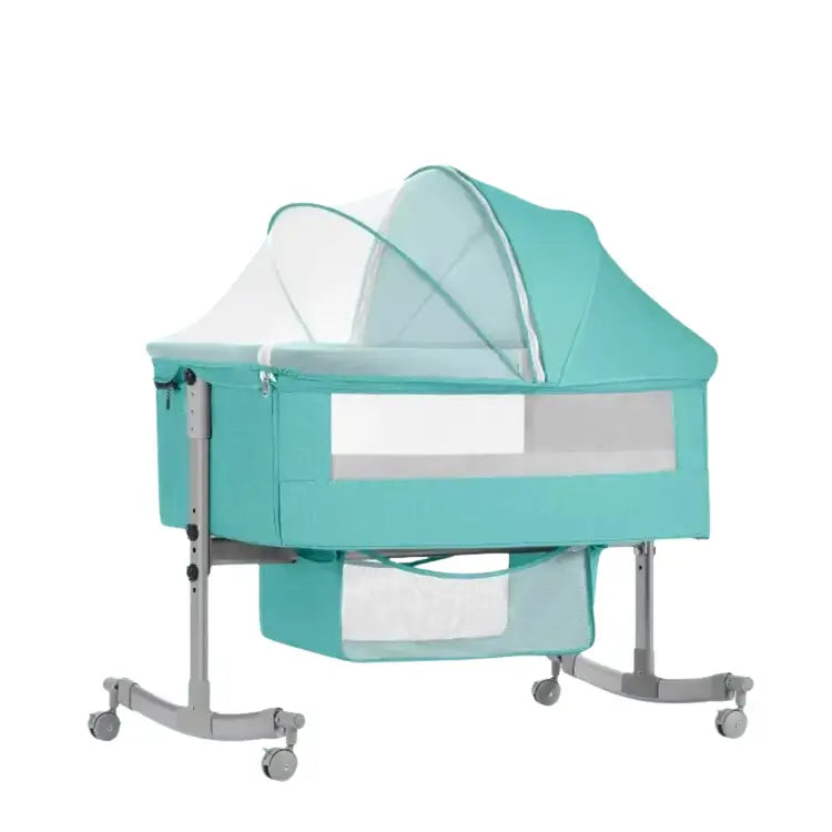 Lit Cododo - Berceau 2en1 - Vert avec moustiquaire - Lit cododo