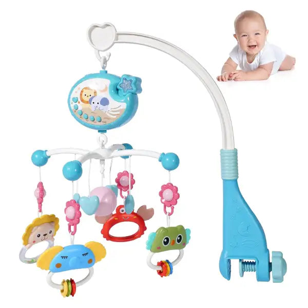 Mobile Lit Bébé Télécommande Aolso Mobile Musical Bébé 3-en-1 - Projecteur Lumières Et Musique - 317 Berceuses - Télécommande Berceau Avec Lumière Musique Mobile Lit Bébé Télécommande Aolso Mobile Musical Bébé 3-en-1 - Projecteur Lumières Et Musique - 317 Berceuses - Télécommande Berceau Avec Lumière Musique