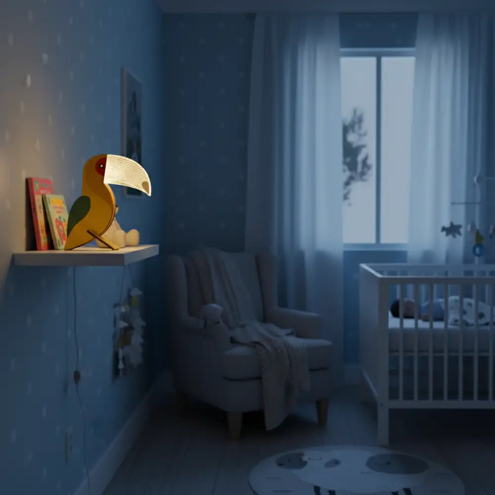 Veilleuse Bébé en Bois - Veilleuse