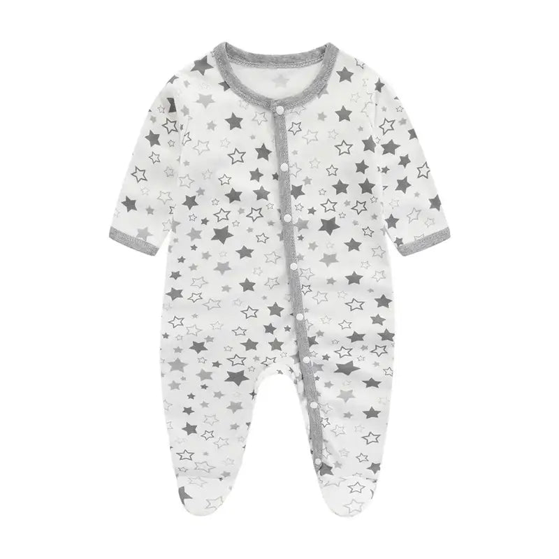 Grenouillère bébé mi-saison en coton pour la nuit