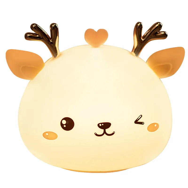 Veilleuse Bébé Rechargeable - Cerf