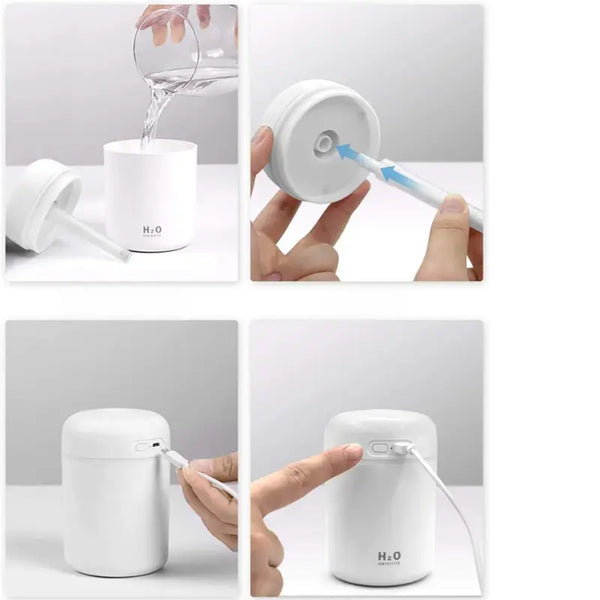 Mini-humidificateur d’air Bébé veilleuse