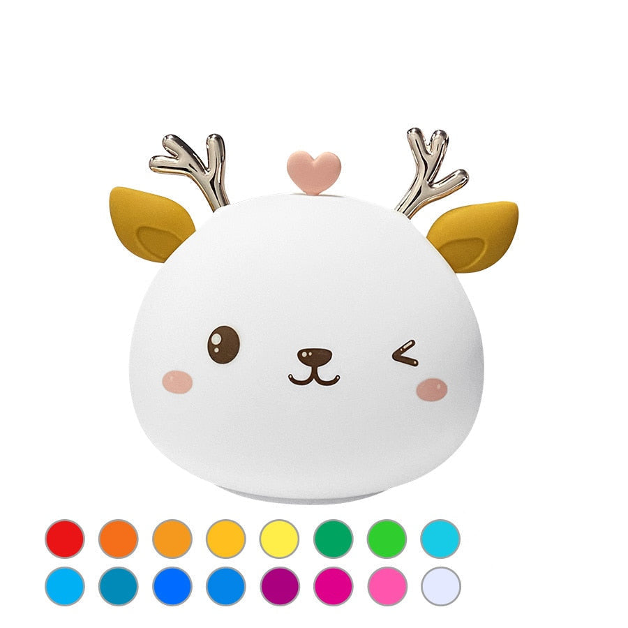 Veilleuse Bébé Rechargeable - Cerf