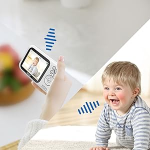 Babyphone Caméra Vidéo avec Moniteur