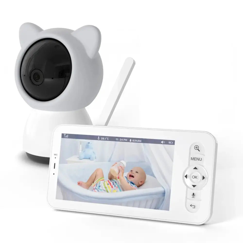 Babyphone Caméra Connecté 2en1 - Smartphone et Moniteur