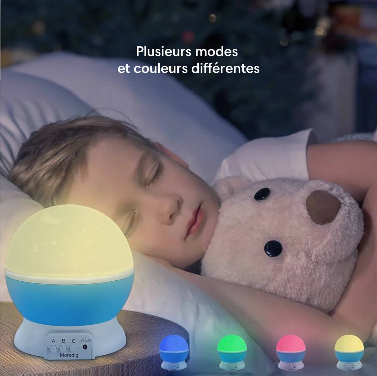 Veilleuse projecteur bébé