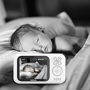 Babyphone Caméra Vidéo avec Moniteur