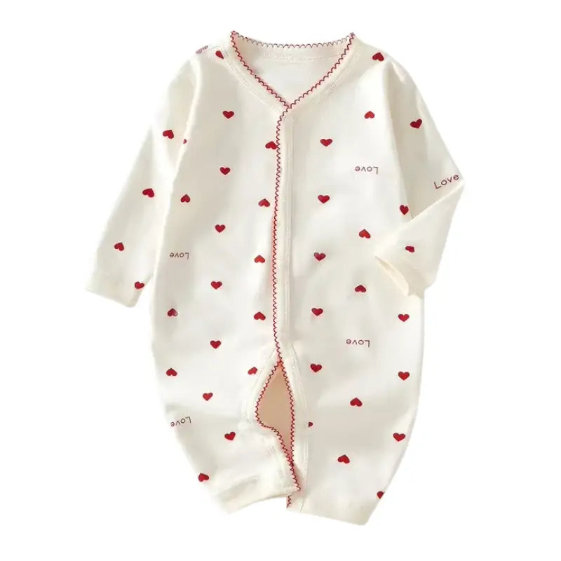 Grenouillère Bébé Coeur - 0-3M