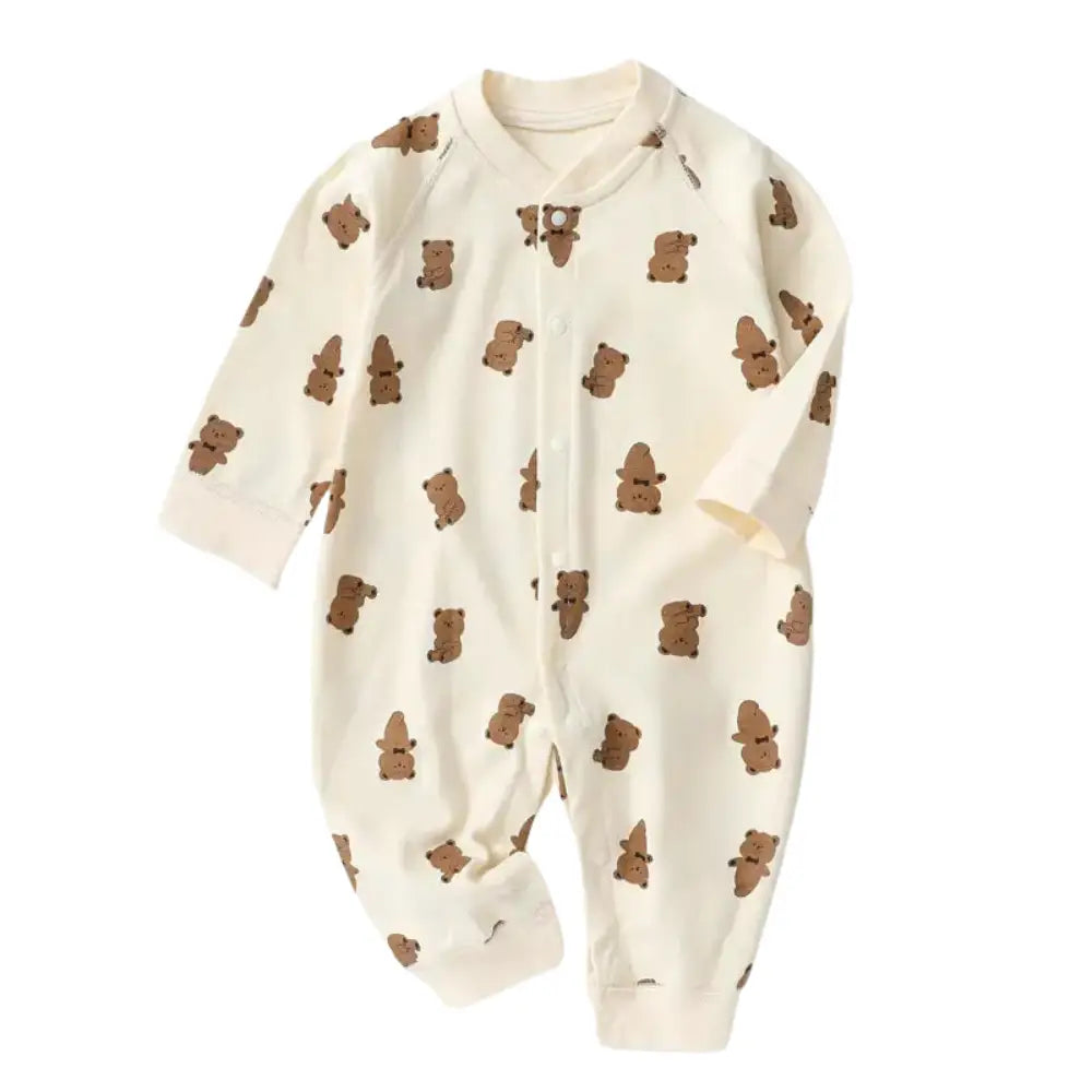 Grenouillère Bébé Mi-Saison - Motifs - Ours / 0-3 Mois - Grenouillère