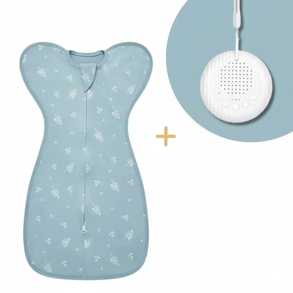 Kit Sommeil Bébé – Mes Premières Nuits (dès la naissance) - Feuillage Turquoise / 0-3 mois
