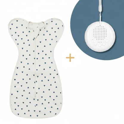 Kit Sommeil Bébé – Mes Premières Nuits (dès la naissance) - Triangle Blanc / 0-3 mois