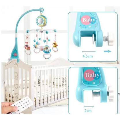 Mobile Musical Bébé avec Télécommande - Cale Bébé