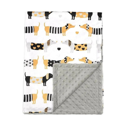 Warm Baby Blanket - Double Sided