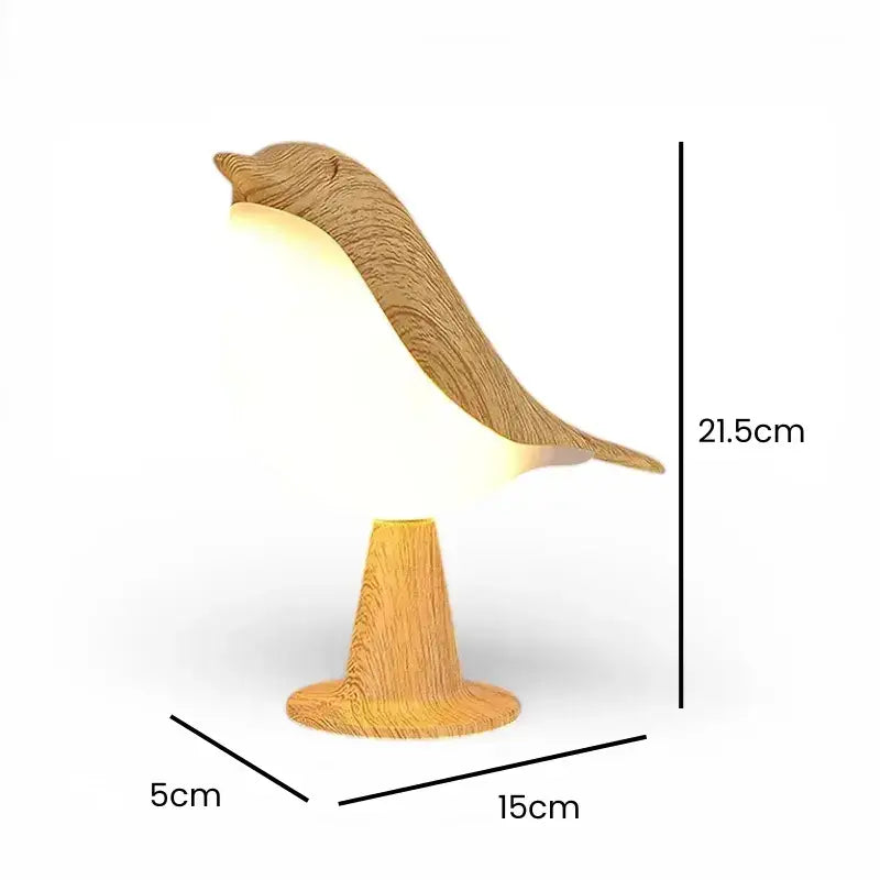 Veilleuse Oiseau en Bois