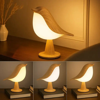 Veilleuse Oiseau en Bois Rechargeable - Veilleuse